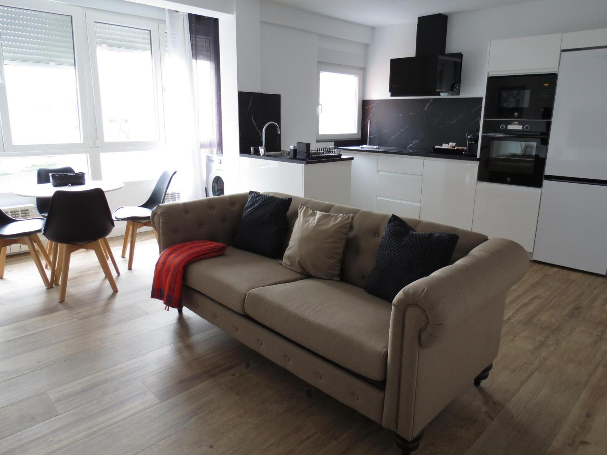 Apartamento Aires Del Norte, Con Ascensor Y Wifi Gratis Santander Extérieur photo